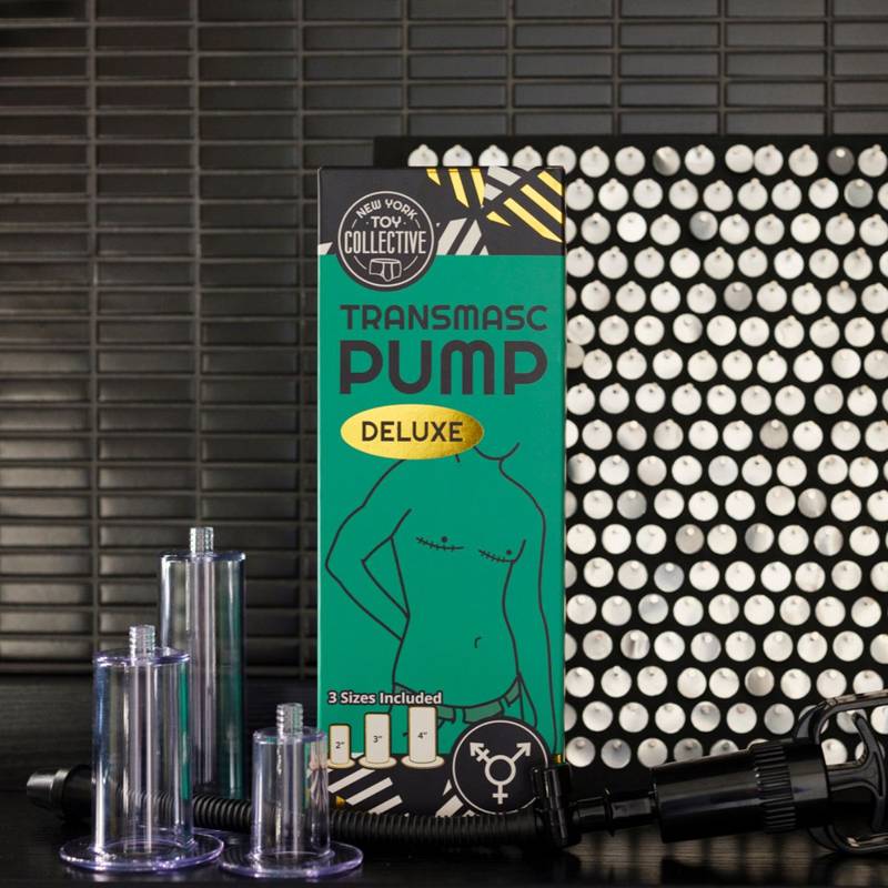 Trans Masc Pump Deluxe - Includes 3 cylinder sizes