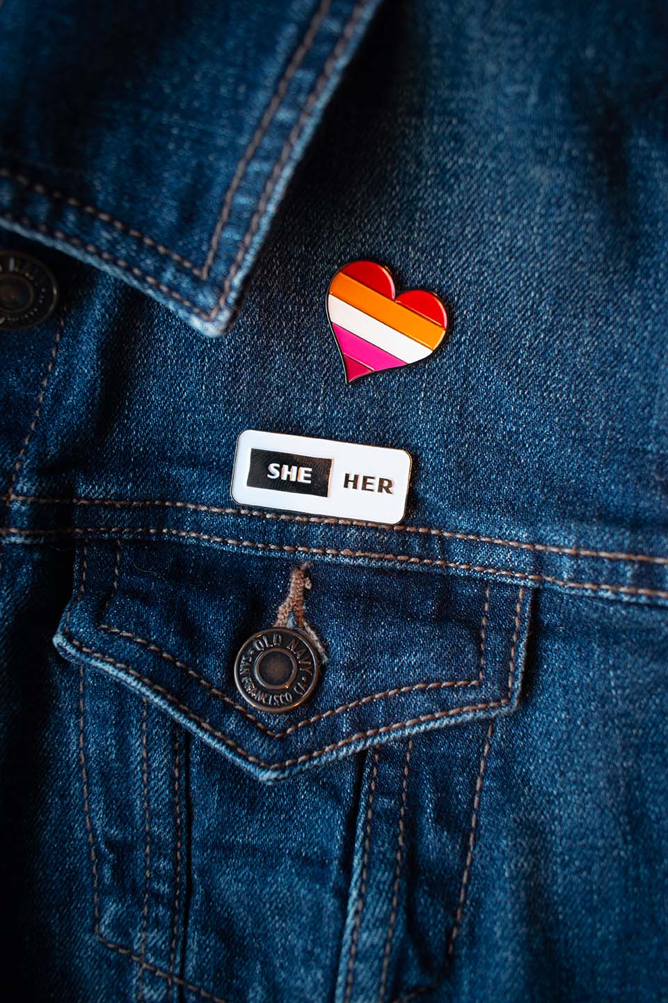 Pronouns Pin: SHE/HER