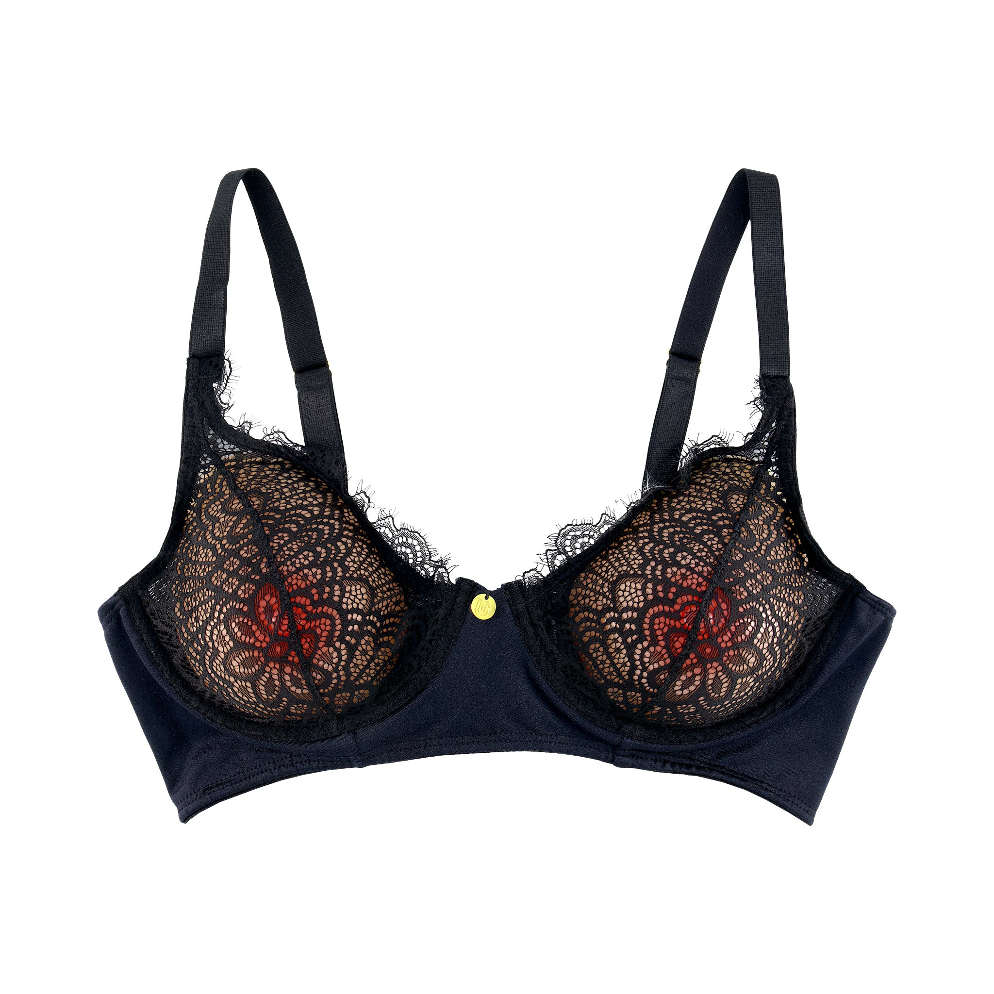 Lace Bling Pocket Bra