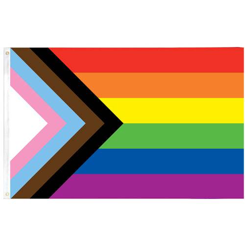 Progress Pride Flag 3' x 5' - urBasics
